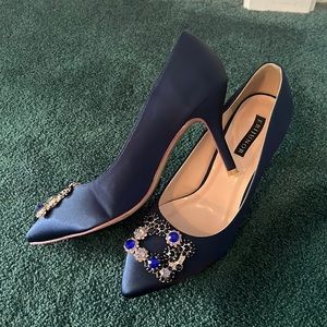 Jeweled heels